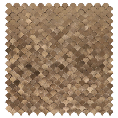 LS-8004 (1) 3D Fish Scale aluminum Mosaic